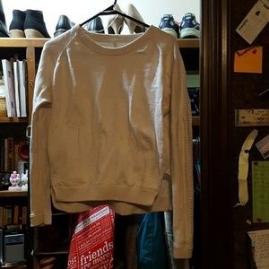 White Lululemon sweater