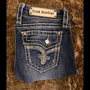 ROCK REVIVAL KAI SLIM BOOT STRETCH JEAN