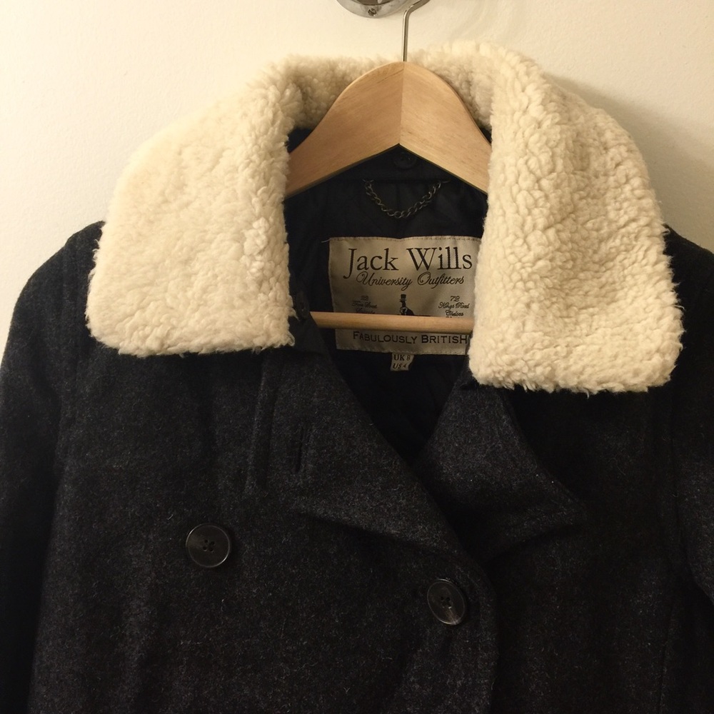 EUC Jack Wills Peacoat