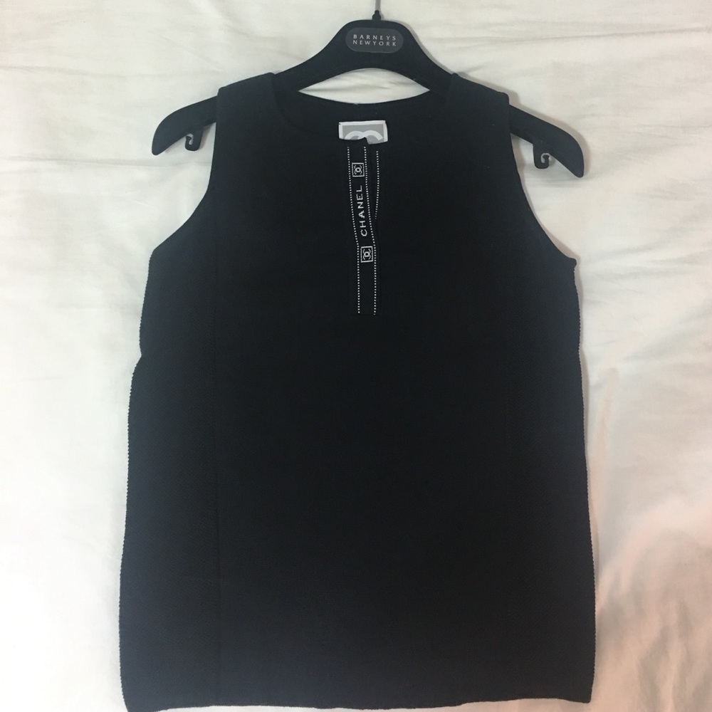 Chanel knit tank top