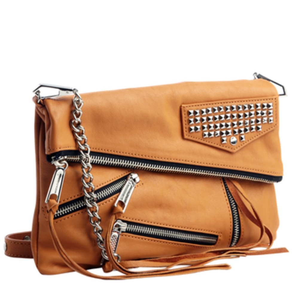 NWT Rebecca Minkoff Harper Multi-Zip Crossbody Bag