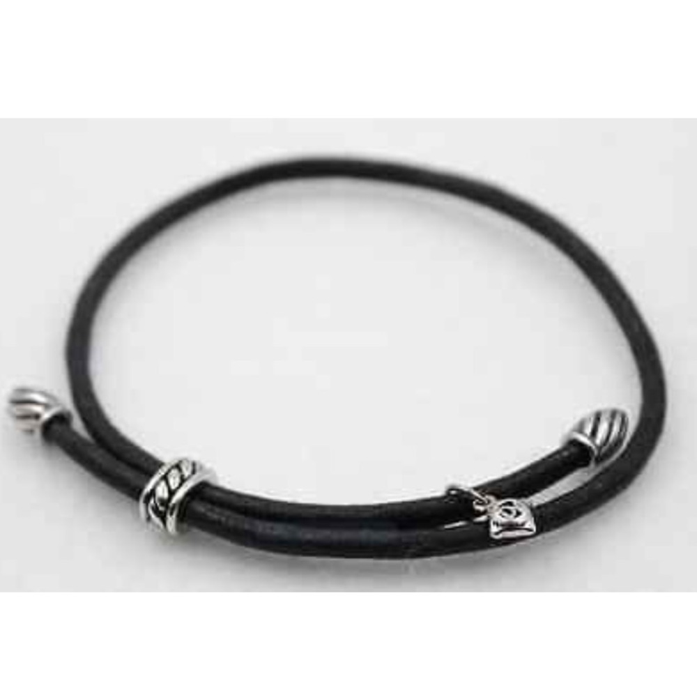 David Yurman Leather Cord Bracelet