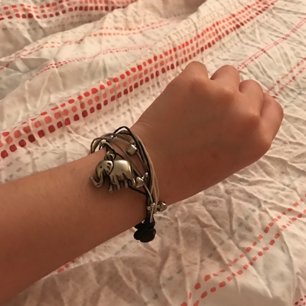 Elephant bells bracelet