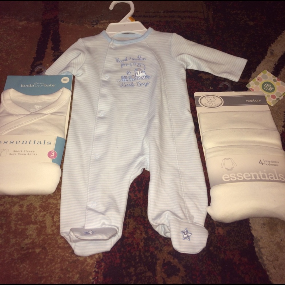 THANK HEAVEN FOR LITTLE BOYS "newborn" BUNDLE