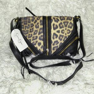NWT Jessica Simpson cheetah being crossbody