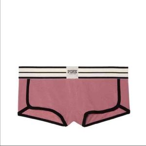 BNIP PINK Victoria's Secret boyshort with logo