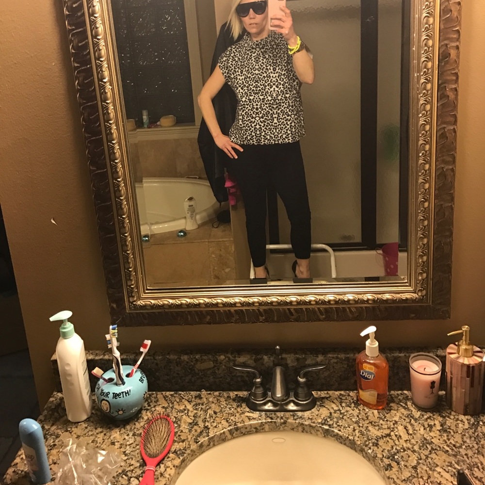 Leopard Print Blouse - image 2