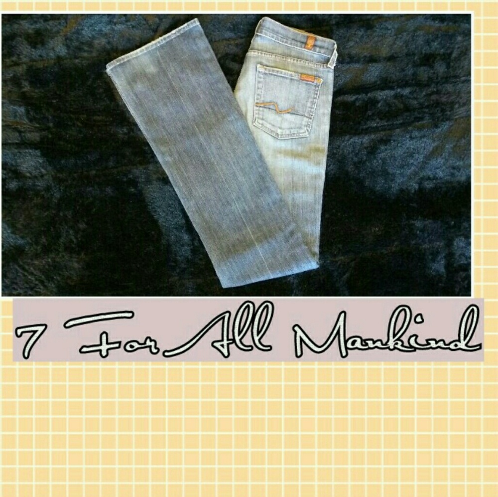 *SALE* 7 For All Mankind X-Long Bootcut  (sz 28)