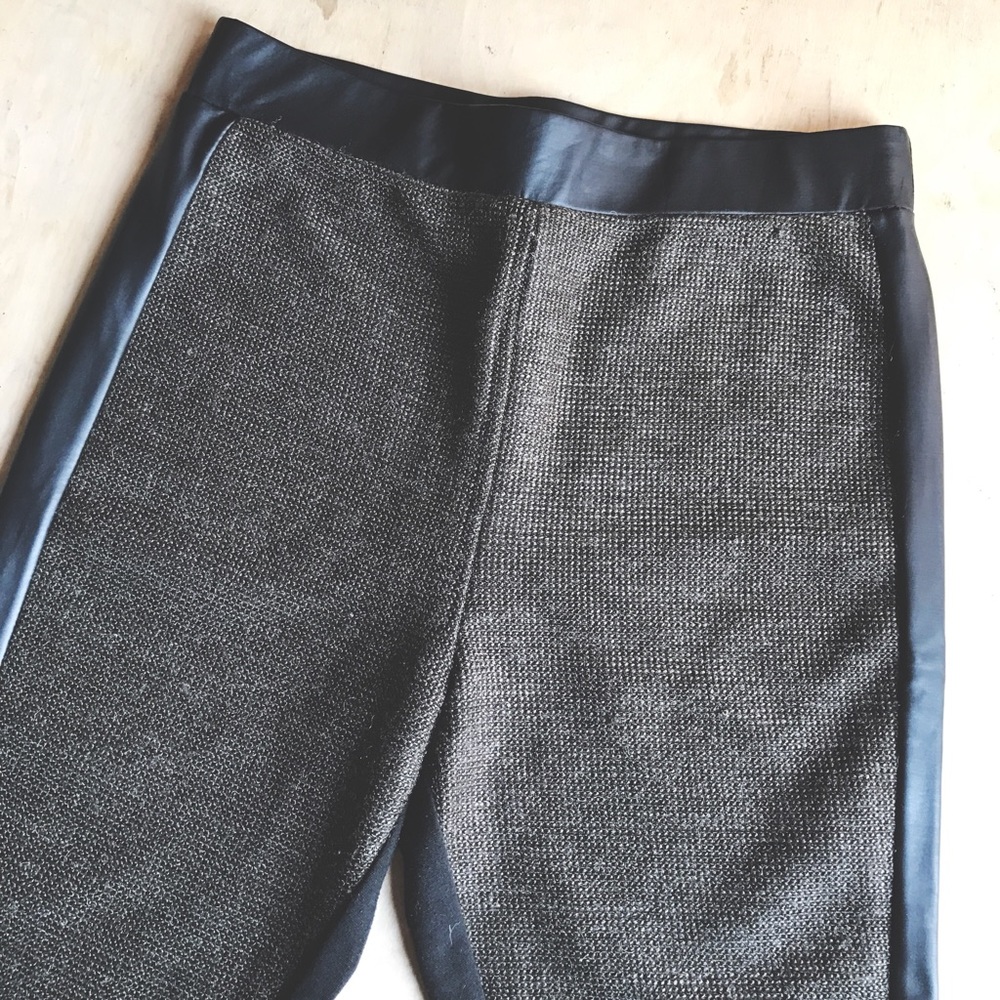 Kardashian Kollection Wool Moto Legging