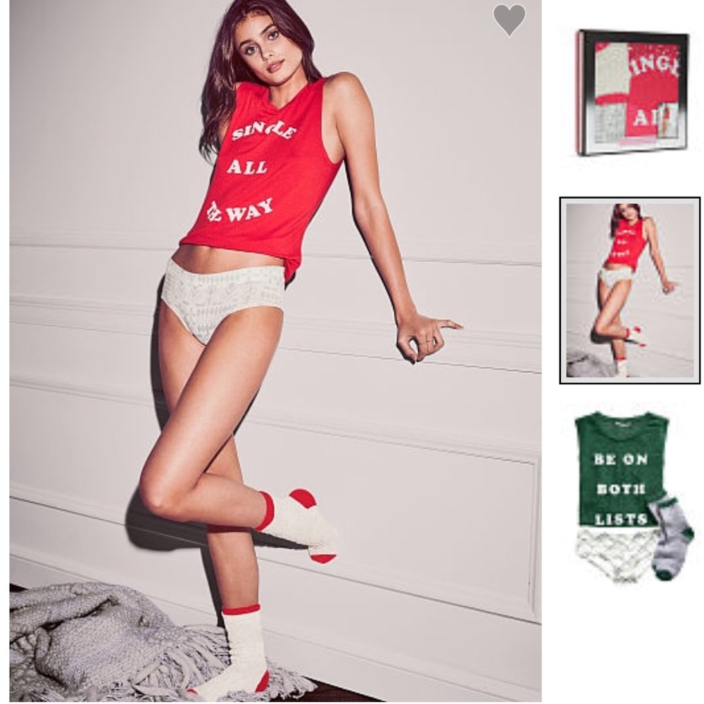 BNIP VS sleep tank, shortie & sock box set