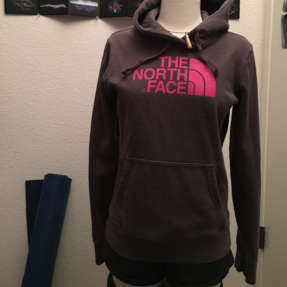 The North Face sweatshirt/hoodie. Worn once!