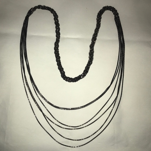 Long Multi-Strand Necklace - Picture 2 of 2
