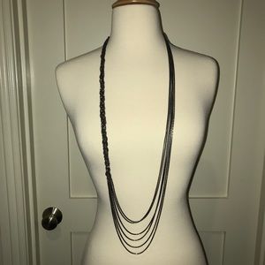 Long Multi-Strand Necklace