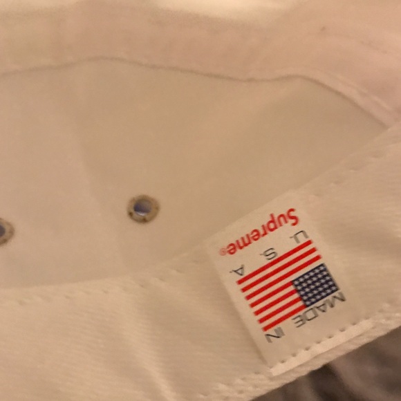 Supreme TOP PANEL STRIPE CAMP CAP - Picture 2 of 4