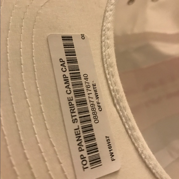 Supreme TOP PANEL STRIPE CAMP CAP - Picture 3 of 4