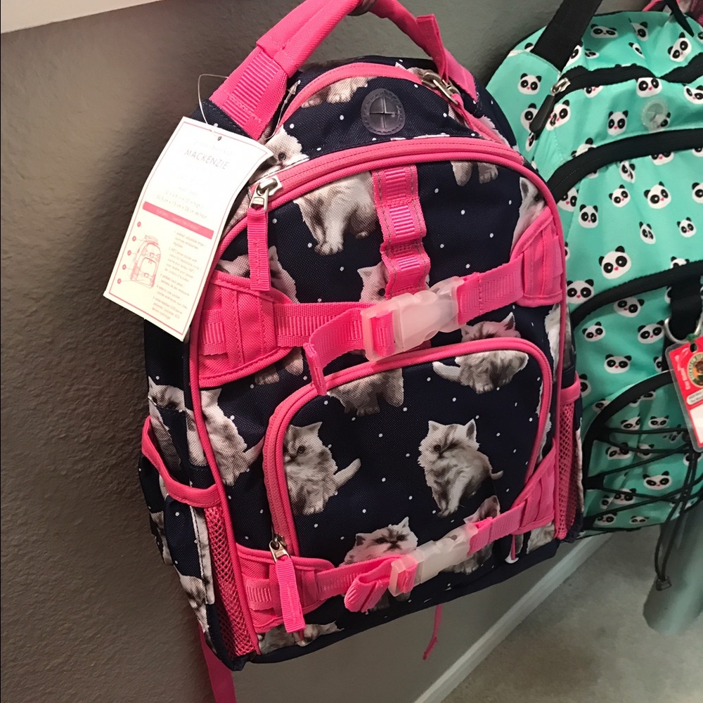 Pottery Barn Kids Preschool Pretty Kitty Backpack