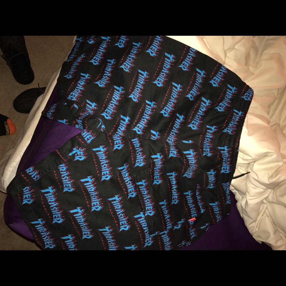 Supreme and Thrasher shorts