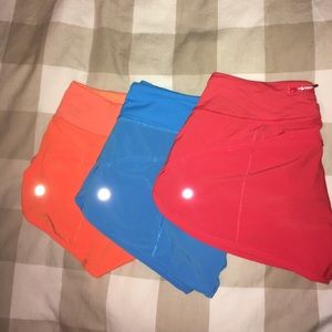 Lululemon Speed Shorts Bundle