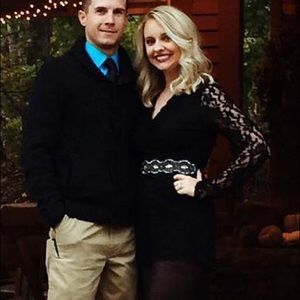 Black lace Altard State Romper