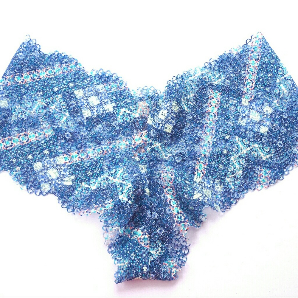 Victoria's Secret Lace Boy Shorts Culotte Medium