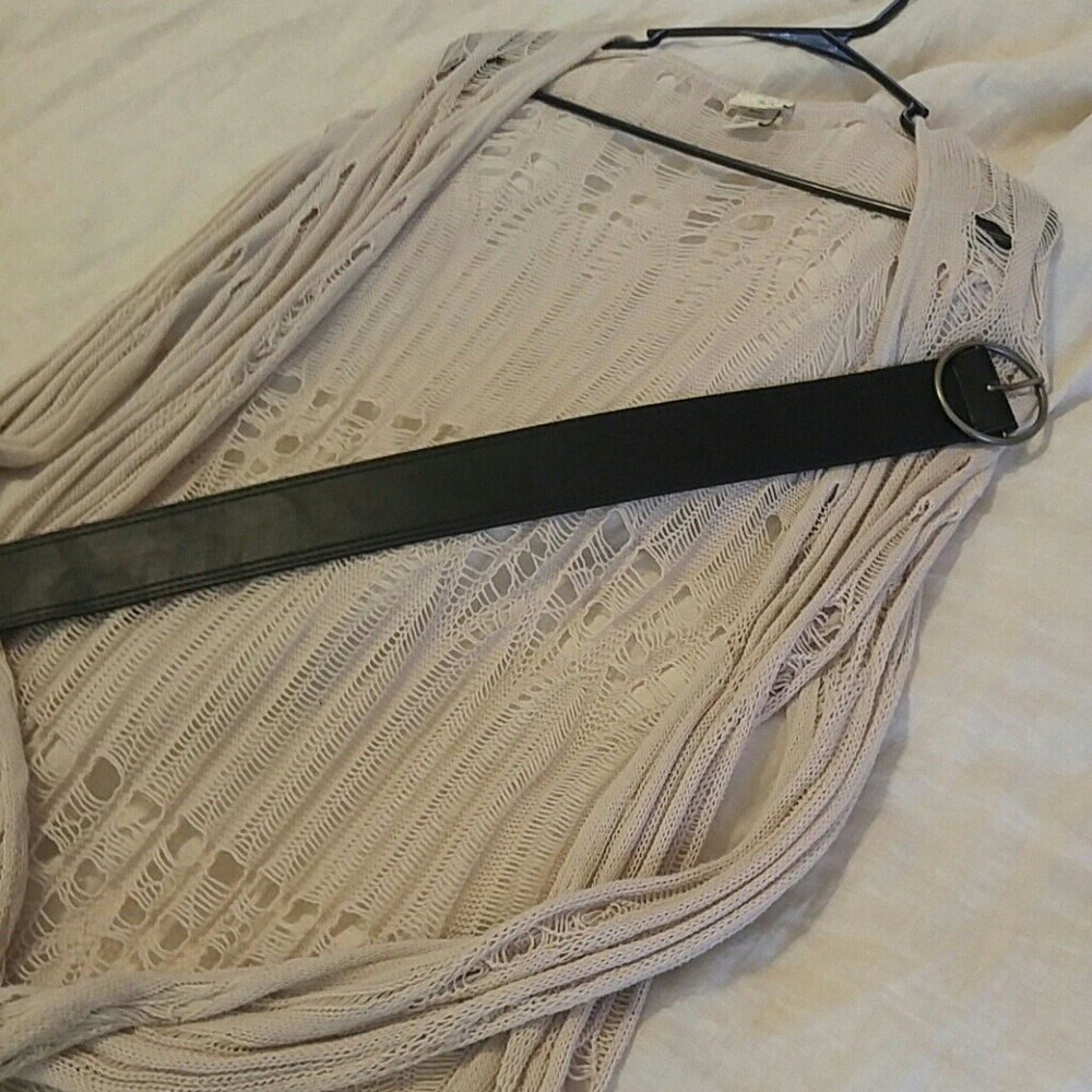 Crochet cardigan and belt bundle !