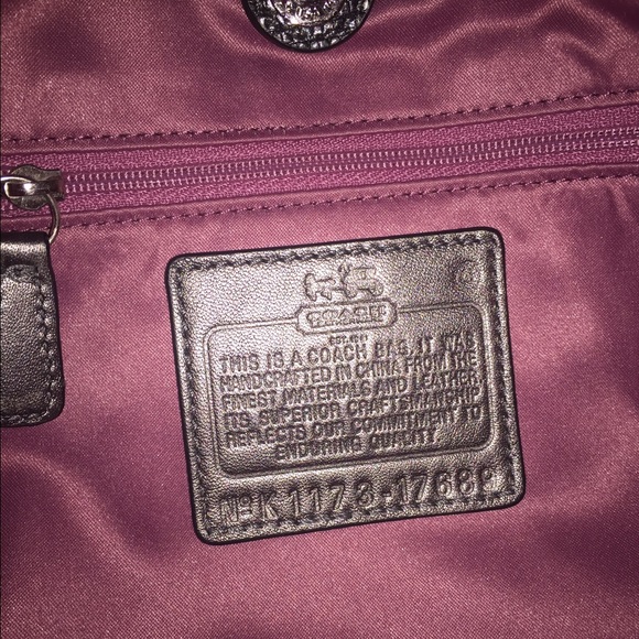 Coach silver handbag - Picture 4 of 4