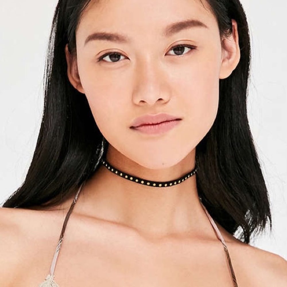 Studded Choker Necklace