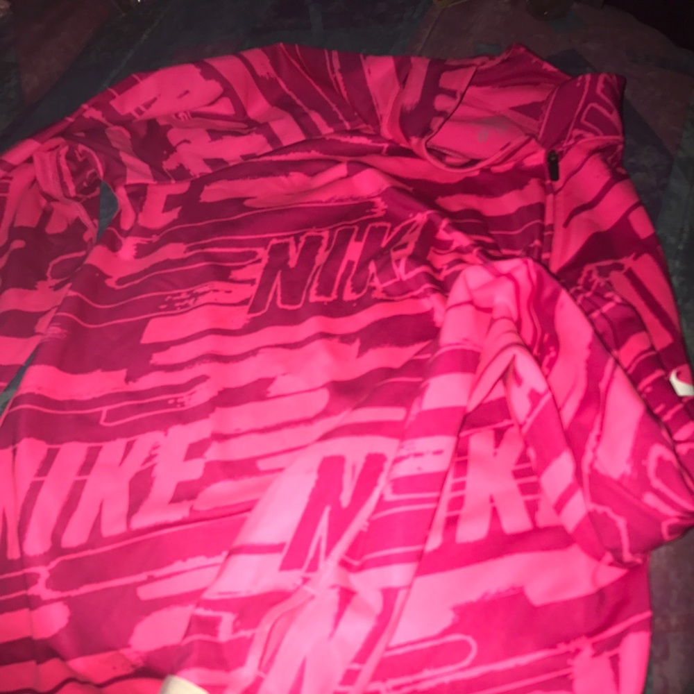Pink Nike Spandex Top