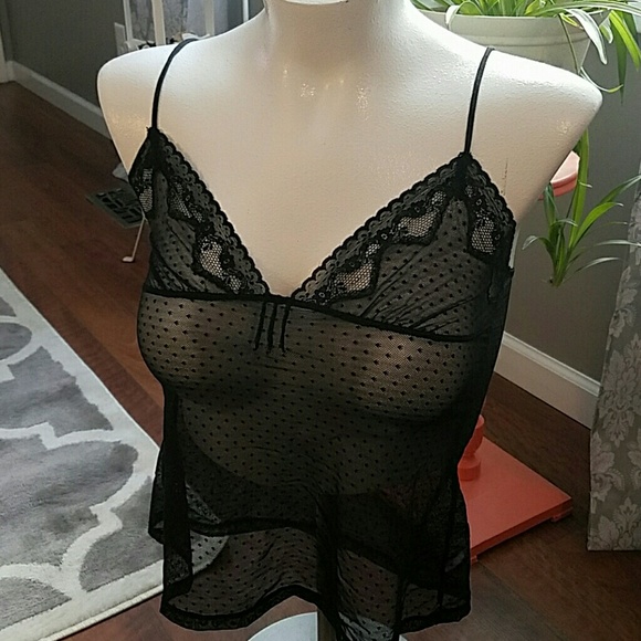 Gap Body Other - SEXY Gap Body Black Camisole Lingerie SIZE M