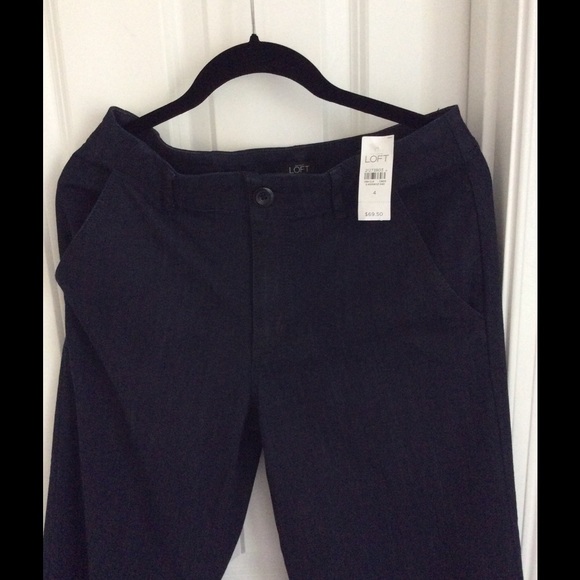 Ann Taylor Loft crop wide leg jeans - Picture 4 of 6