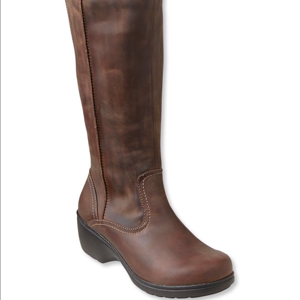 LL Bean North Haven Tall Brown Boots