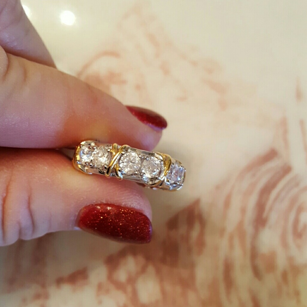 GIFTED to pm shopper.....Cross Your Heart Ring