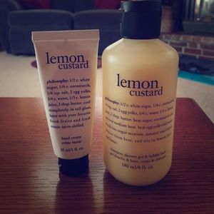Philosophy Lemon Custard Products