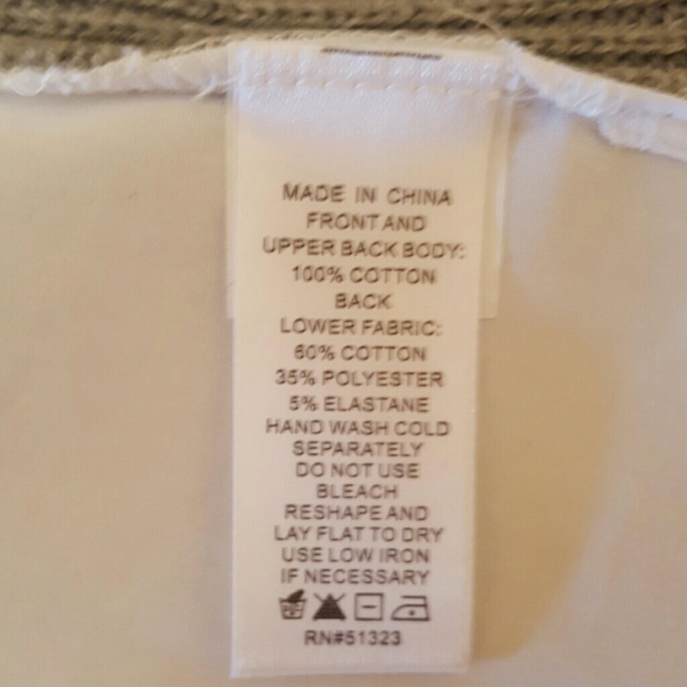Contrast poplin back ribbed sleevless tunic - Picture 8 of 8
