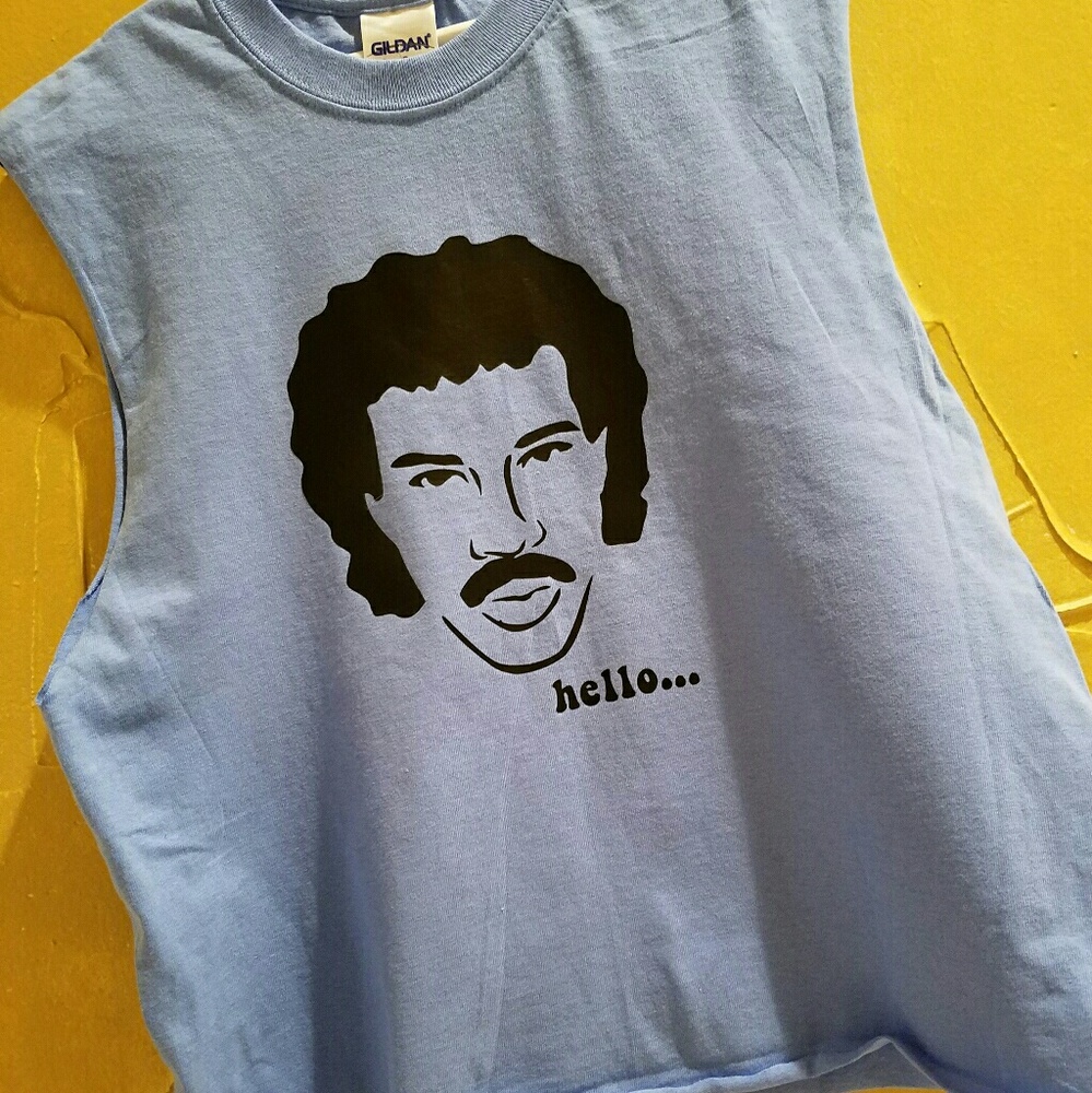 Lionel Richie crop top.