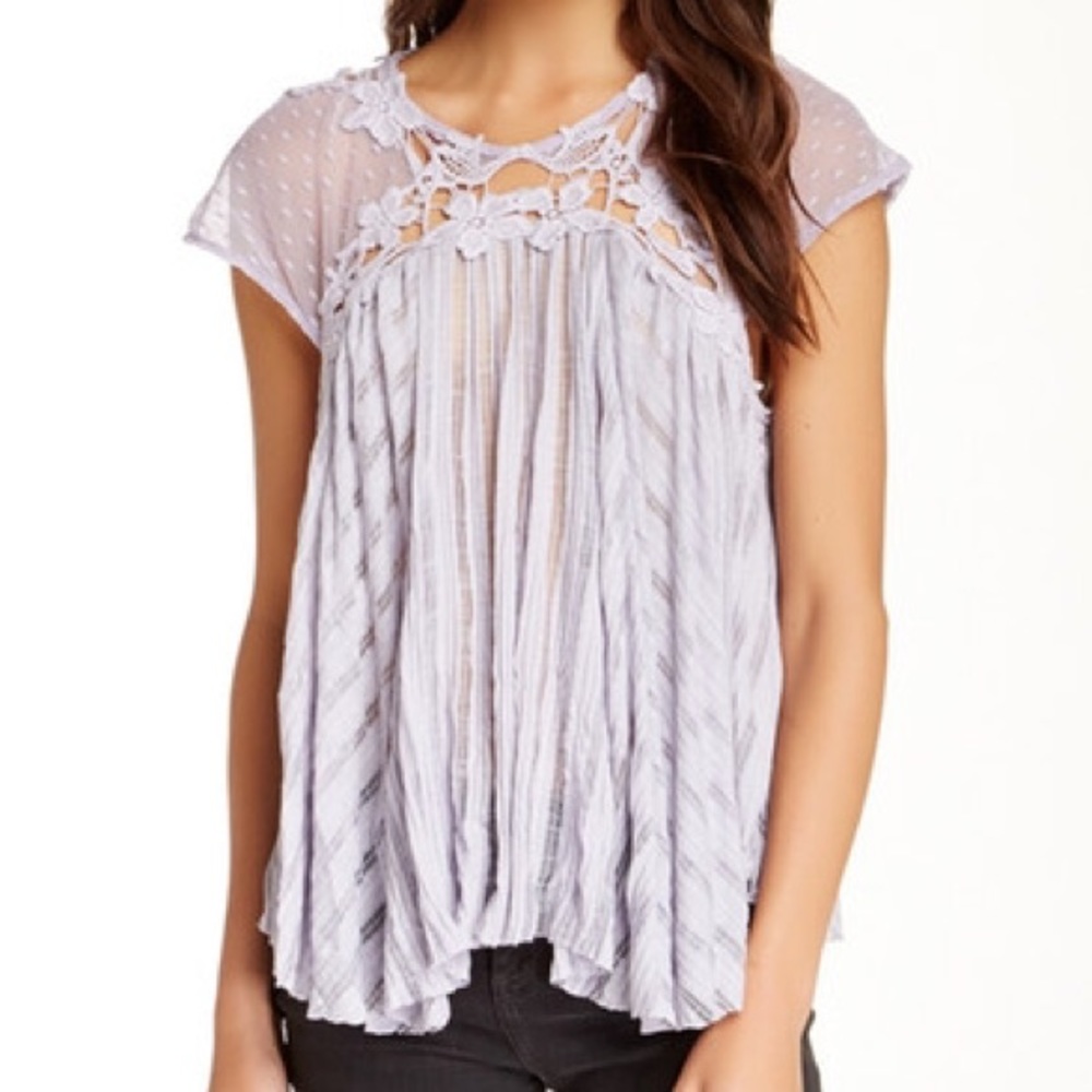 RESERVED Free People Stars Align Swing Top - Picture 2 of 7