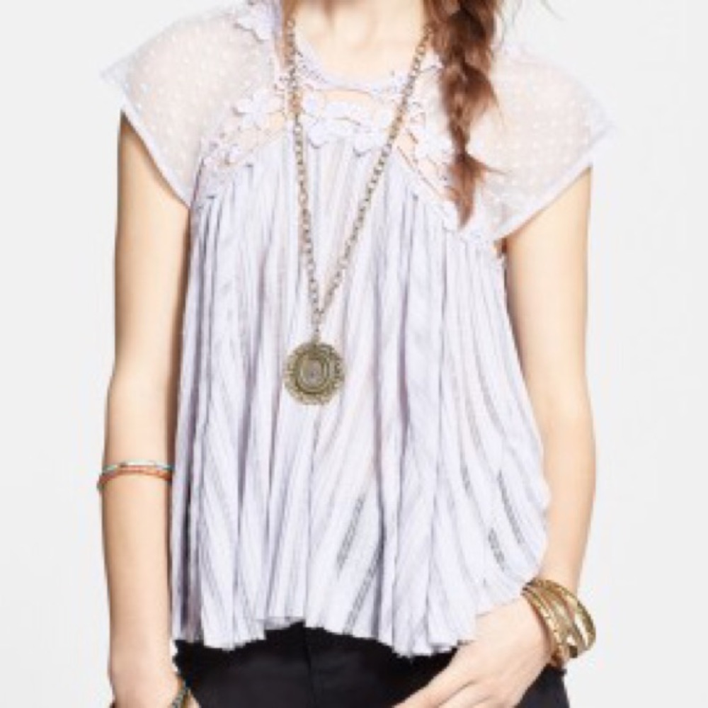 RESERVED Free People Stars Align Swing Top - Picture 3 of 7