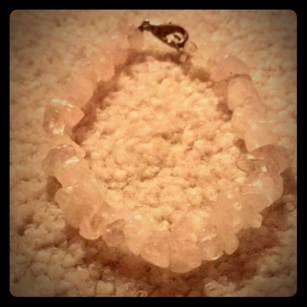 White Stone Bracelet