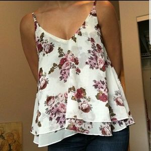 Flowy chiffon top