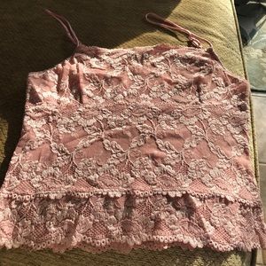 Lace Blush Pink Tesa Camisole
