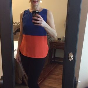 41 Hawthorn color block top