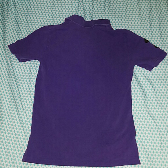 Purple Youth Polo Shirt size Large 14/16 - Picture 3 of 3