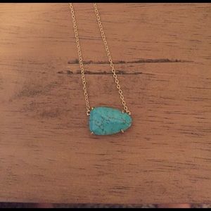 Kendra Scott turquoise pendants necklace