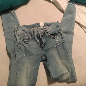 H&m jeans super skinny low waist