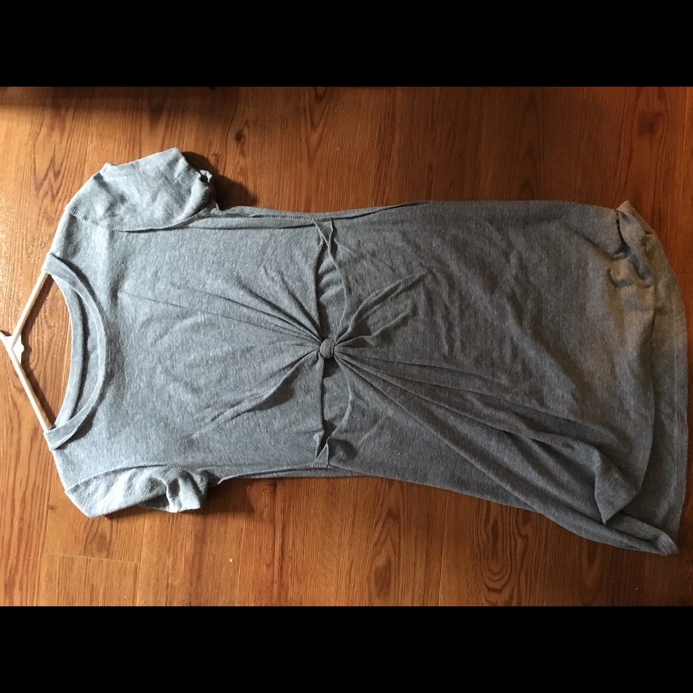 Blue honey punch cut out dress