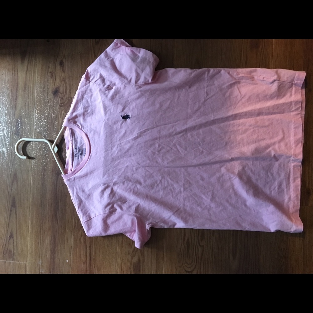 Pink Ralph Lauren shirt