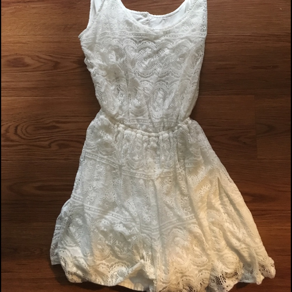 Hollister lace romper