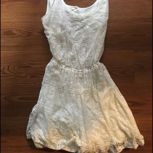 Hollister lace romper