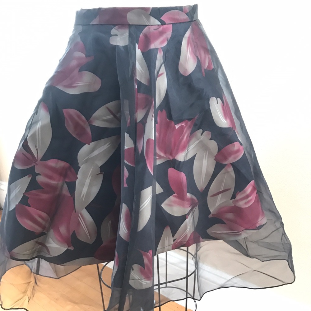 pretty floral skirt