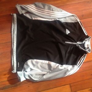 Adidas 1/4 zip warm up top